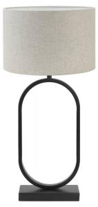 Настольная лампа Light & Living Jamiri/Livigno, бежевый - черный
