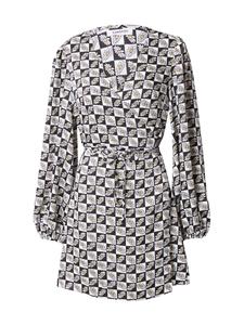 Платье GLAMOROUS, черный/белый