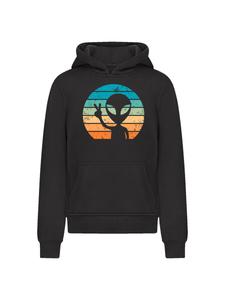 Толстовка F4NT4STIC Alien Piece Sonnenuntergang, черный