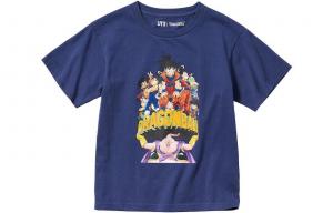 Футболка детская Uniqlo UT Dragon Ball, синий