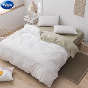 Disney Комплект постельного белья, 3 предмета, пододеяльник 150 см, ширина кровати 0,8-1,3 м, шампань + слоновая кость