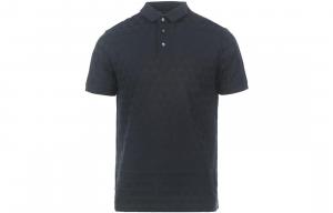 EMPORIO ARMANI Мужская поло темно-синего цвета