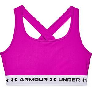 Bh бюстгальтер с перекрещивающимися бретелями средней длины Under Armour, розовый