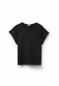 Футболка Tezenis Basic T-shirt, Schwarz - 019 - Black/Black