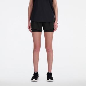 Шорты New Balance RC Seamless 2 In 1 3´´, черный