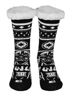 Носки-домики Star Wars Darth Vader Cabin Socks House Socks Cozy Socks в черном/белом цвете Star Wars