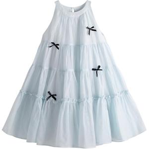 Платье для детей 3-7 лет PROTECTCAMEL, светло-синий