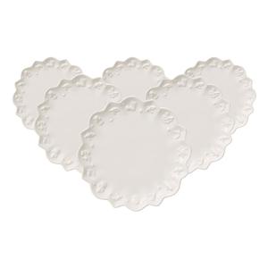 Блюдце Блюдца Toy's Delight Royal Classic ø 18,5 см, набор из 6 шт., белый Villeroy & Boch, белый