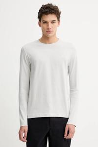 Хлопковый лонгслив Marc O'Polo, серый