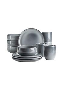 Набор для завтрака, керамика Livio MäSer, grau