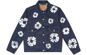 Куртка Levi's Denim Tears, темно-синий