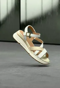 Сандалии на платформе elowynne Geox, Light Gold-Coloured/Cream