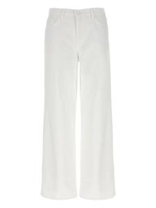 Джинсы из хлопка L'Agence, белый