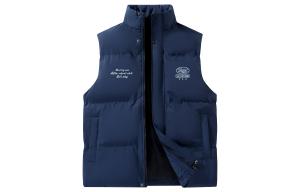 Жилет унисекс с воротником-стойкой и утолщенным низом Disney, темный синий