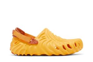 Кроссовки Crocs Salehe Bembury x Pollex Clog Cobbler, оранжевый