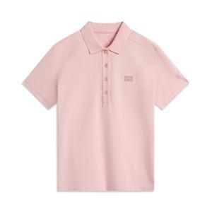 LINING Футболка поло Sports Life Collection женская светло-розовый