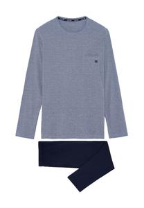 Пижама Modal-Comfort с эластичным поясом Hom, синий