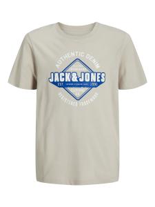 Рубашка Jack & Jones Junior, светло-серый