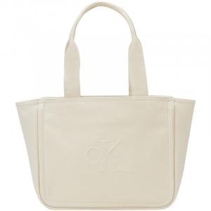 Сумка SS25 Fabric Handbag Women's Ivory White Calvin Klein, V07-айвори белый