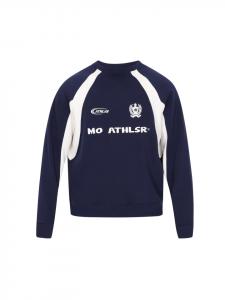 MO Мужская толстовка темно-синего цвета