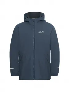 Куртка с капюшоном на молнии Jack Wolfskin, синий