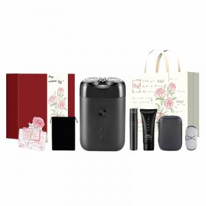 Машинка для стрижки MI S100 с двумя роторными лезвиями, водонепроницаемая, с независимой плавающей головкой, перезаряжаемая Xiaomi