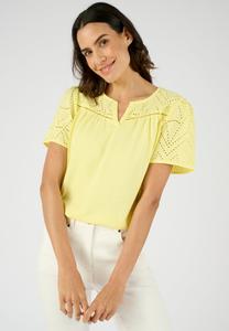 Футболка Damart BRODERIE ANGLAISE , Yellow/Yellow