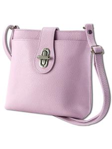 Наплечная сумка Toscanto Umhängetasche Leder lila ca. 22cm