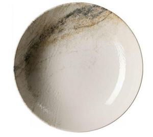 Тарелка Ritzenhoff Breker коричневый, белый, бежевый диаметр: 21 см