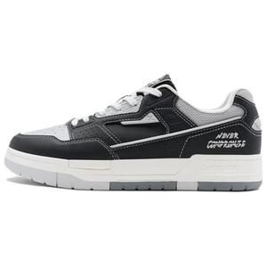 Кроссовки XTEP Skateboarding Shoes Men Low-top Dark Gray, черный/серый
