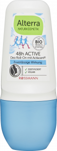 Дезодорант Alterra NATURKOSMETIK Deo Roll-on 48h Active