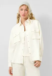 Блузка на пуговицах Qs, Creme