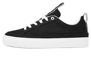 Кроссовки для скейтбординга унисекс с низким верхом, черные/белые Kappa