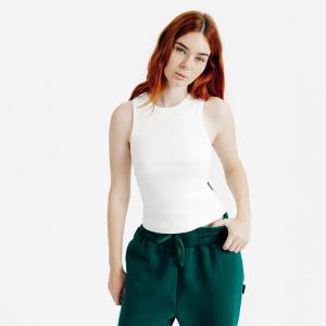 DECATHLON Женская майка-топ - Elementals, белый