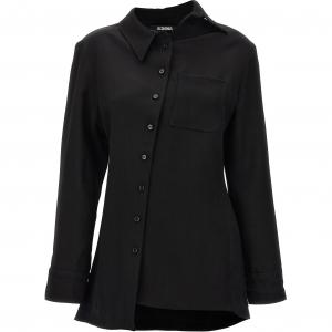 Асимметричная рубашка pablo Jacquemus, черный