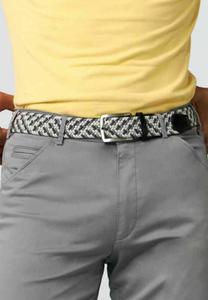 Плетеный пояс Meyer, серый