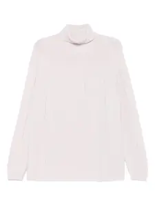 Свитер с высоким воротником Le Tricot Perugia, розовый