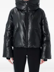 Пуховик на молнии Goldbergh, черный