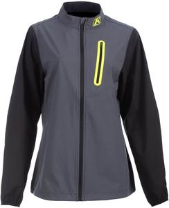 Женская текстильная мотоциклетная куртка Klim zephyr wind, Dark Grey/Black