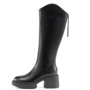 AOKANG Сапоги женские черные