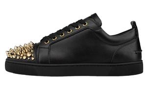 Кроссовки Christian Louboutin Skateboarding Men, черный/золотой