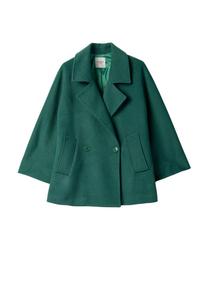 Пальто межсезонное Camomilla Italia Cleope, темно-зеленый