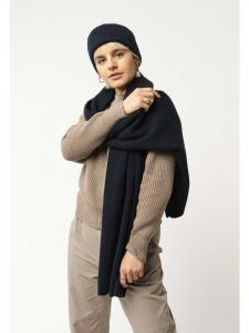 Вязаный шарф в рубчик NAGNA MELA