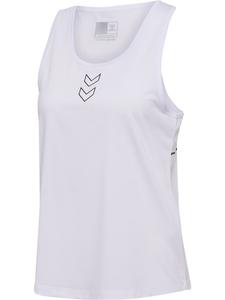 Футболка Hmlcourt Light Weight Tanktop W белого цвета Hummel