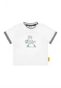 Футболка с принтом команды kurzarm Steiff, Bright White
