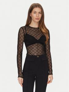 Боди slim fit BO-021-51E2-V260 Elisabetta Franchi, черный