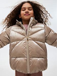 Пуховик стандартного кроя Mayoral, бежевый