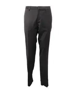 Зауженные брюки из шерстяной смеси Patrizia Pepe, черный