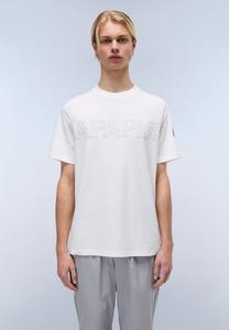 Футболка с принтом AMBRA Napapijri, молочный