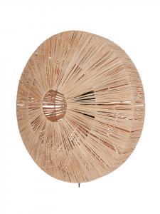 Beliani Настенные светильники LUMUT черного цвета - (Ш) 48 x (В) 48 x (Д) 20 см